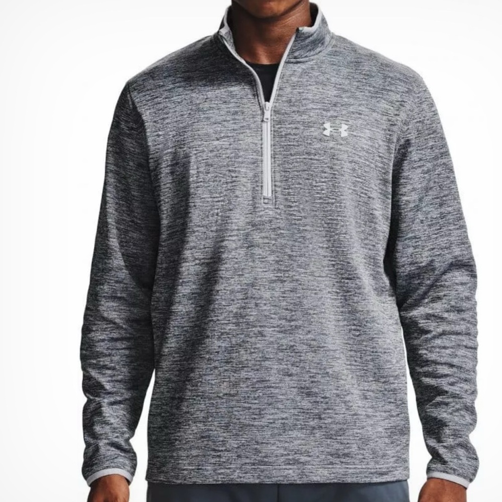 Under Armour Fleece Coldgear 1/2‎ Zip Size Medium Loose